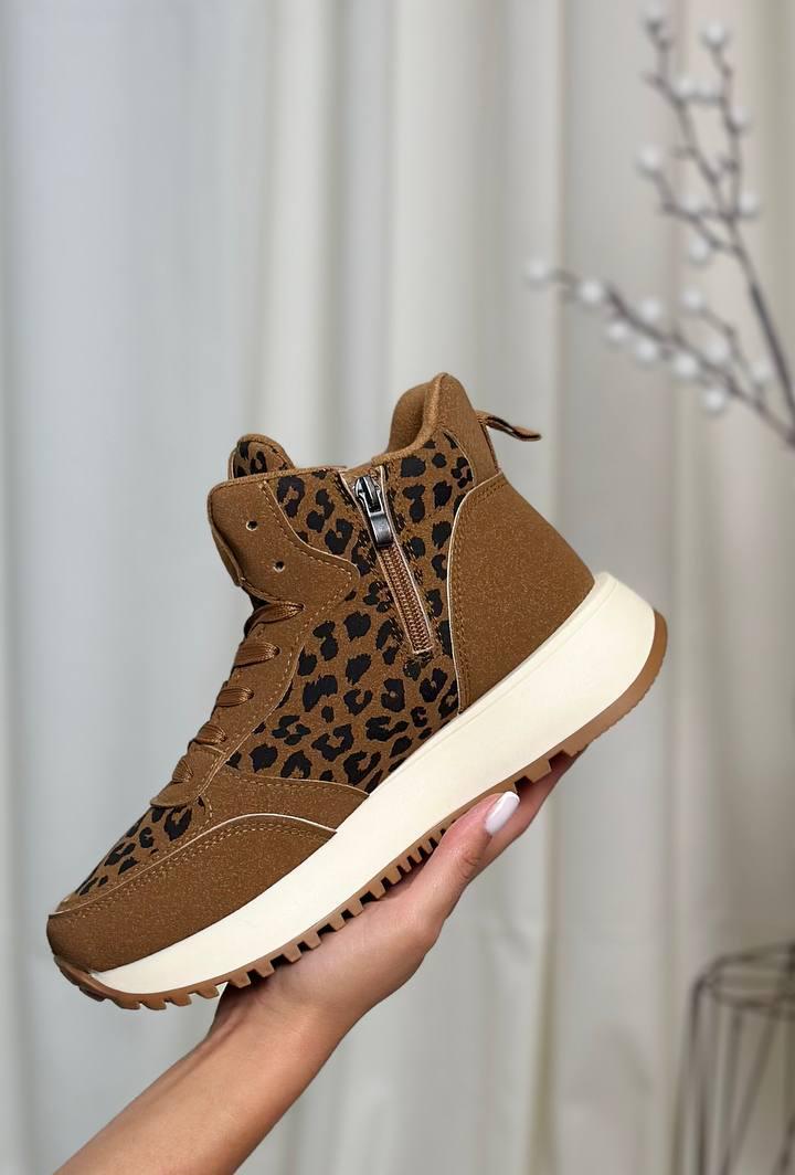 Кроссовки женские Loretta K899-3 зимние р. 36 Коричневый (30852814) - фото 2 Кроссовки женские Loretta K899-3 зимние р. 36 Коричневый (30852814) - фото 2