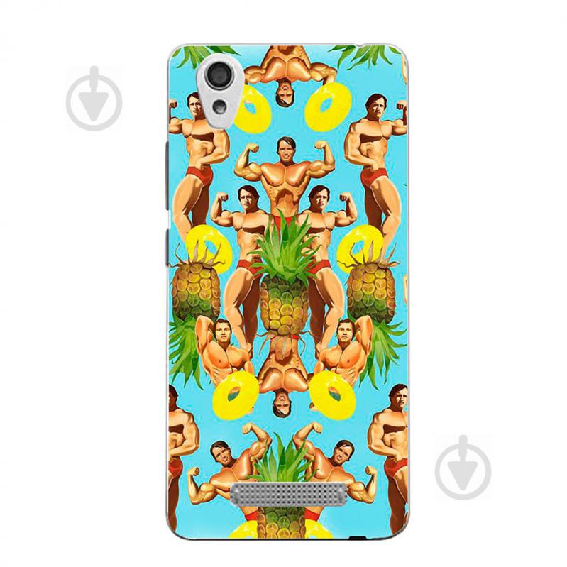 Чехол с рисунком Printed Silicone для ZTE Blade X3 Арнольд (hub_emEF38667)
