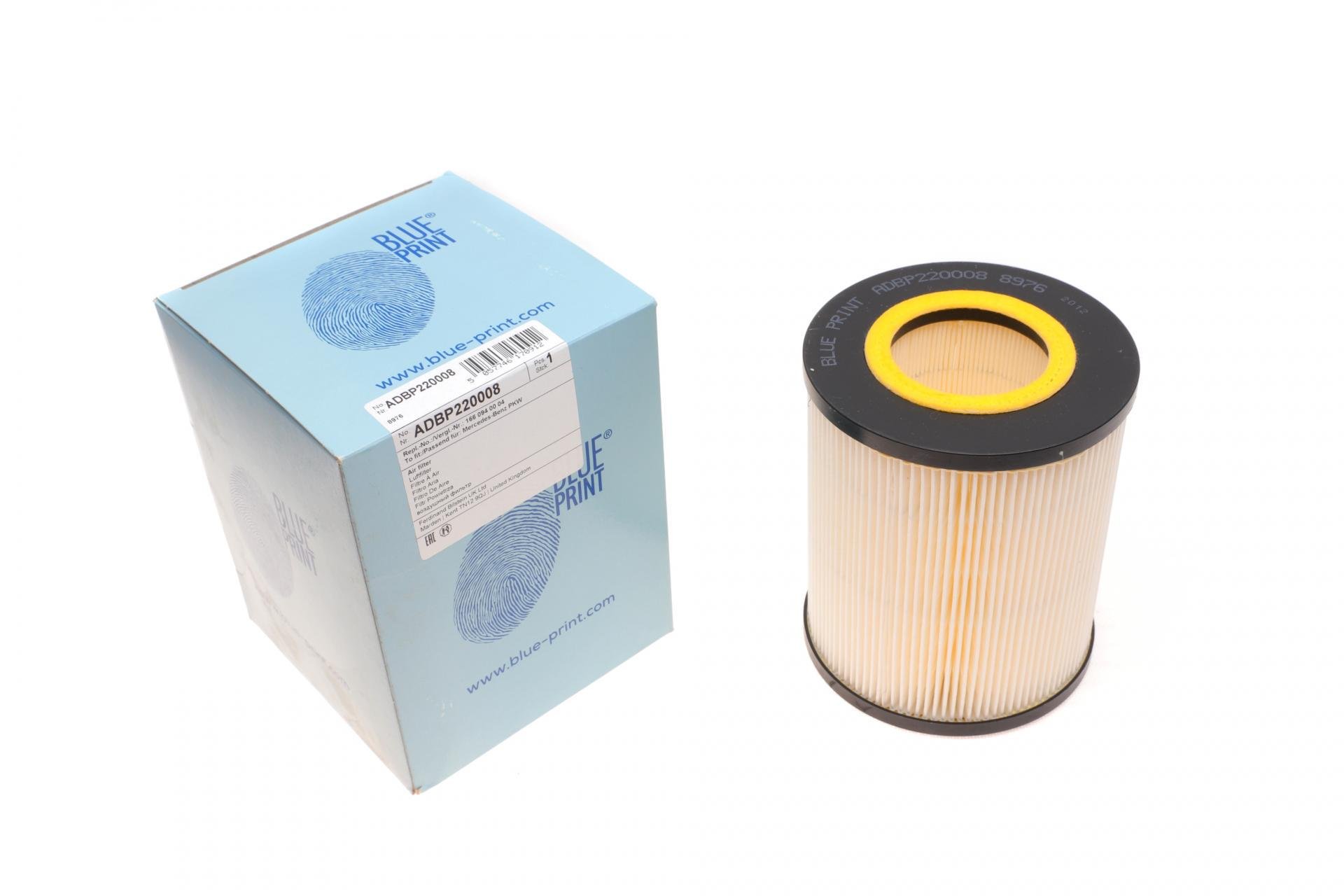 Фильтр воздушный BLUE PRINT для MB W168 бензин 97-05 (ADBP220008)