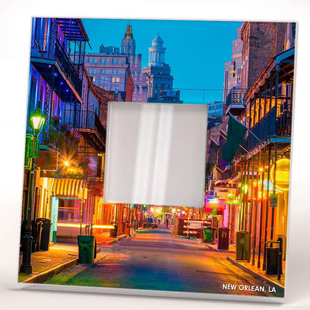 Дзеркало декоративне Новий Орлеан США 260х260 мм (M04053) - фото 2 Дзеркало декоративне Новий Орлеан США 260х260 мм (M04053) - фото 2