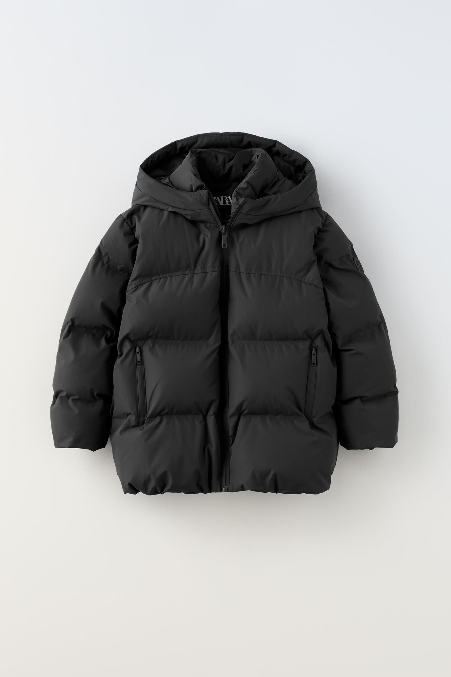 Куртка демісезонна Zara для хлопчика 122 см Чорний (5992700800)