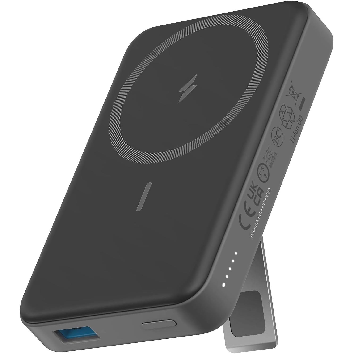 Повербанк Anker 633 Magnetic 10000 mAh 20W Black (A1641011)