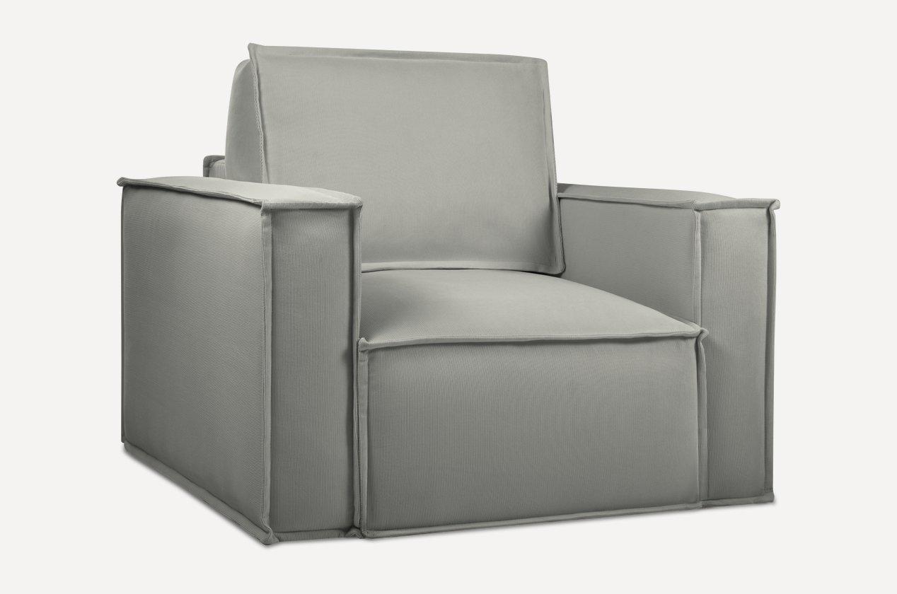 Крісло Intest 105х105х87 см Сірий (Арт. 504) - фото 2 Крісло Intest 105х105х87 см Сірий (Арт. 504) - фото 2