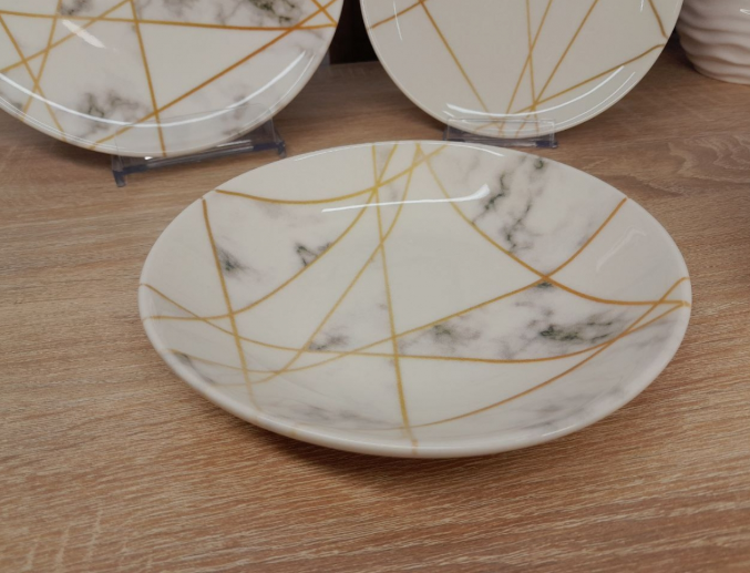 Сервиз столовый OMS TULU фарфор 6 персон 24 шт. (KL24-Wonder) - фото 7 Сервиз столовый OMS TULU фарфор 6 персон 24 шт. (KL24-Wonder) - фото 7