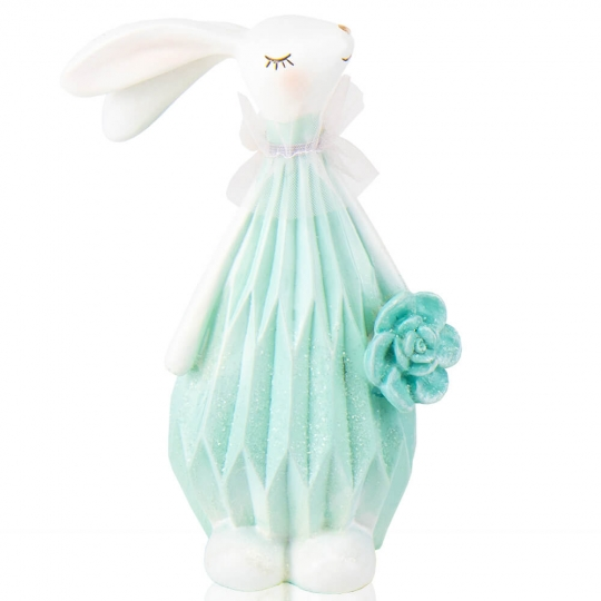 Фигурка Кролик в бирюзовом 18 см (6013-029)