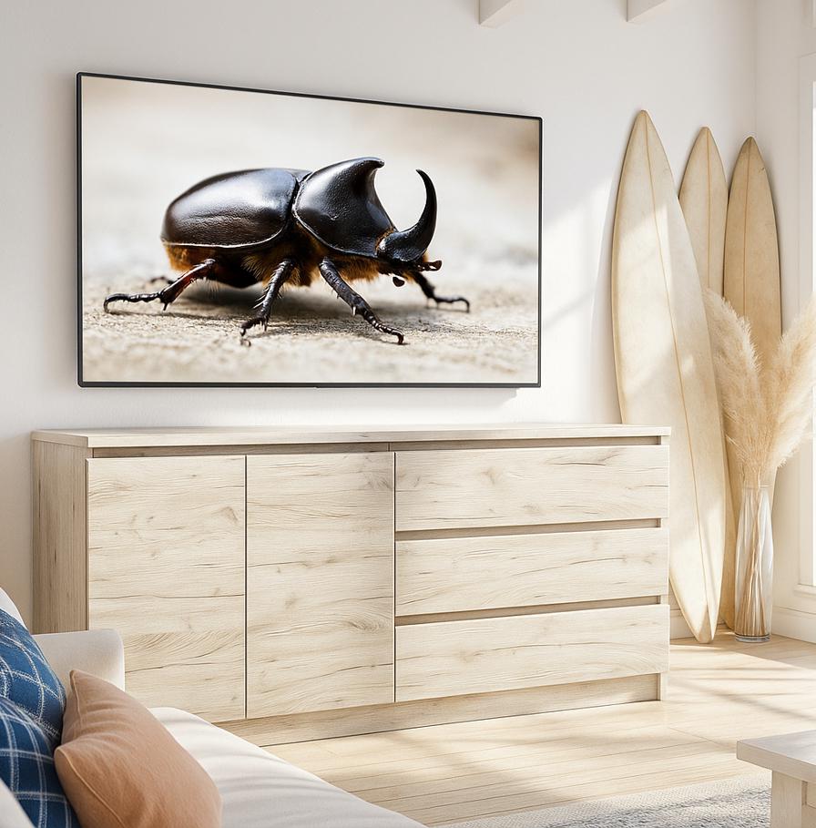 Комод Мастер Форм Брайт телескопічні напрямні правосторонній ДСП 1600/44 1580 158х37,6х73 см Дуб крафт білий