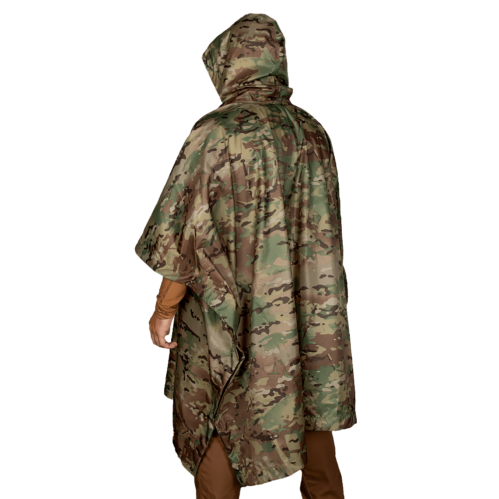 Пончо Camo-Tec Pilgrim Rip-Stop Multicam - фото 4