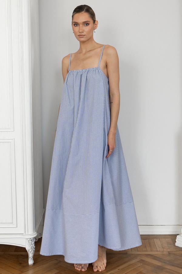 Платье длинное Forly Nora L/XXL Голубой (HL0096-75-20_L-XXL)
