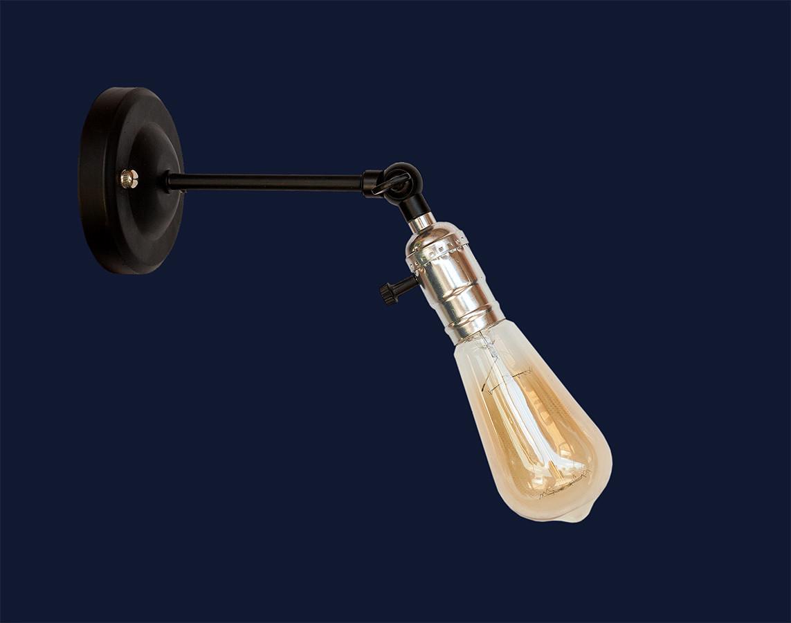 Бра Levistella 752WC3401-1 Хром/Чорний (LVS04079) - фото 2 Бра Levistella 752WC3401-1 Хром/Чорний (LVS04079) - фото 2