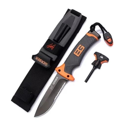 Ніж туристичний Gerber Bear Grylls Ultimate Pro Fixed Blade + кресало