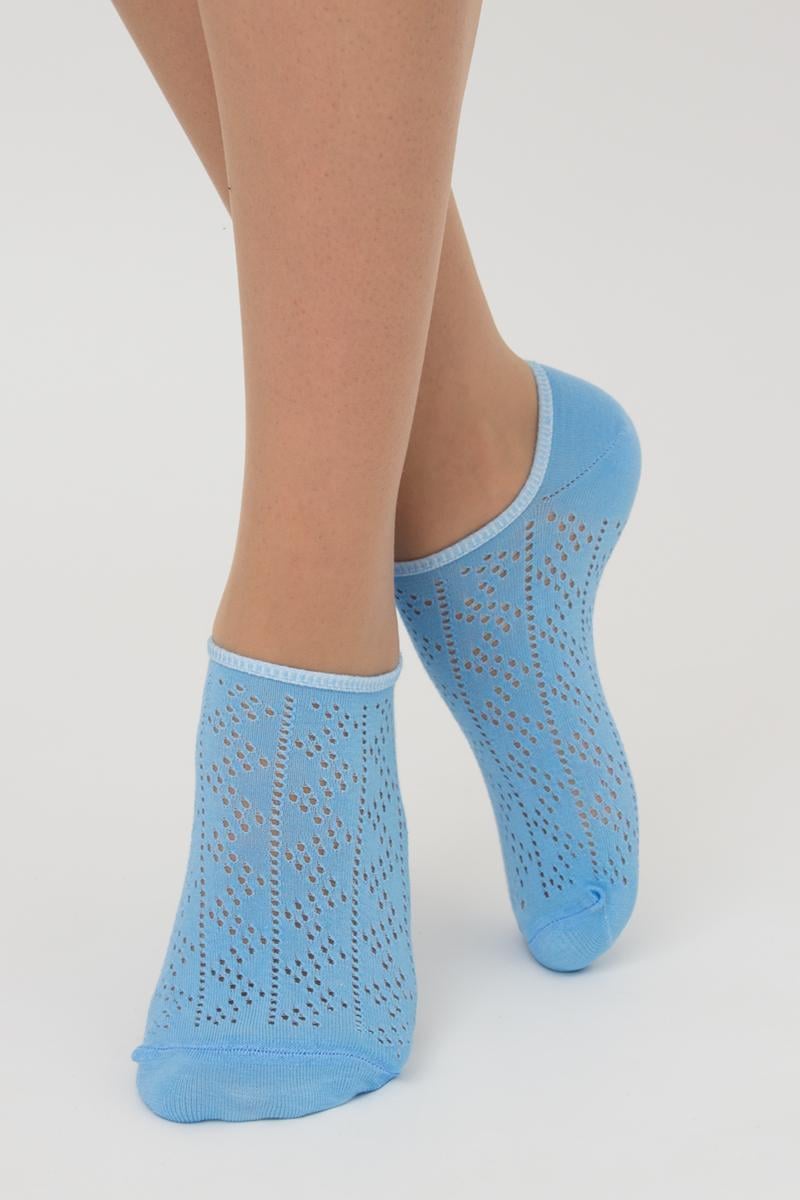 Шкарпетки жіночі короткі бавовняні Giulia WS0 AIR 001 р. 36/40 Blue (27068151)
