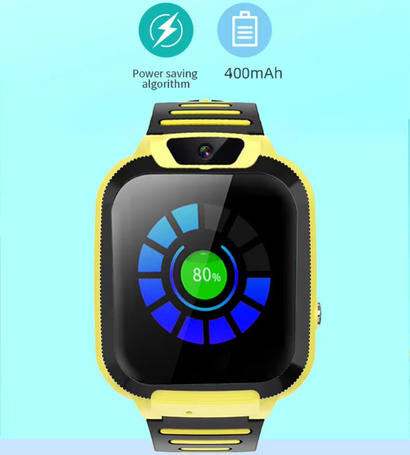 Смарт-часы детские Smart Watch с GPS трекером Setracker2 KGG с камерой Синий (СГД122) - фото 4