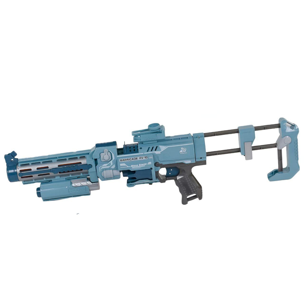 Автомат іграшковий м’які кулі/пусковий механізм на батарейках/лазерний приціл 20 патронів (ZC 7080) Автомат іграшковий м’які кулі/пусковий механізм на батарейках/лазерний приціл 20 патронів (ZC 7080)