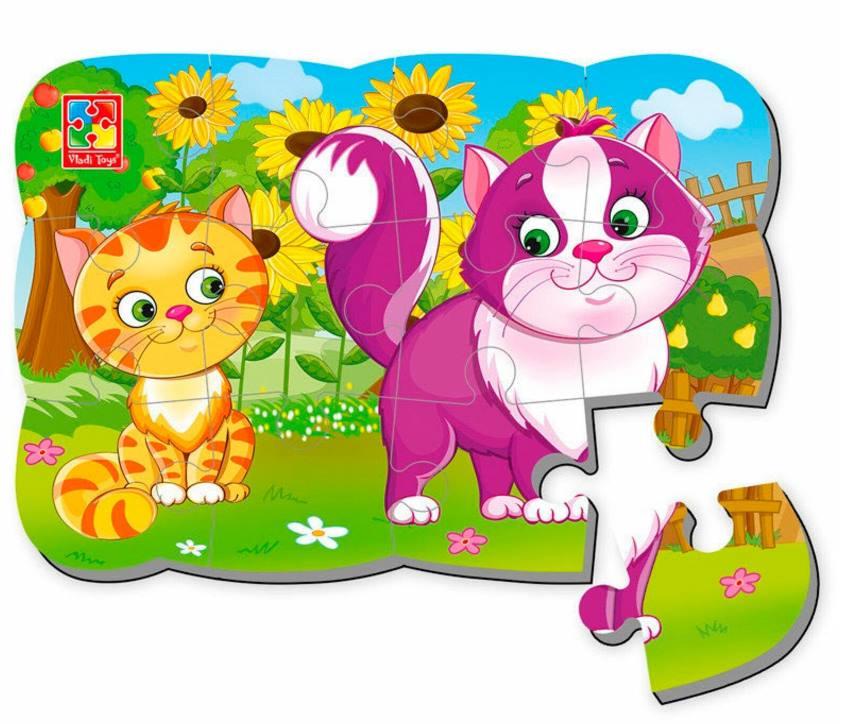 Пазли дитячі на магніті Котики А5 VT3205-73 2/3/412 ел. 2/3/4 (RLT10792) Пазли дитячі на магніті Котики А5 VT3205-73 2/3/412 ел. 2/3/4 (RLT10792)