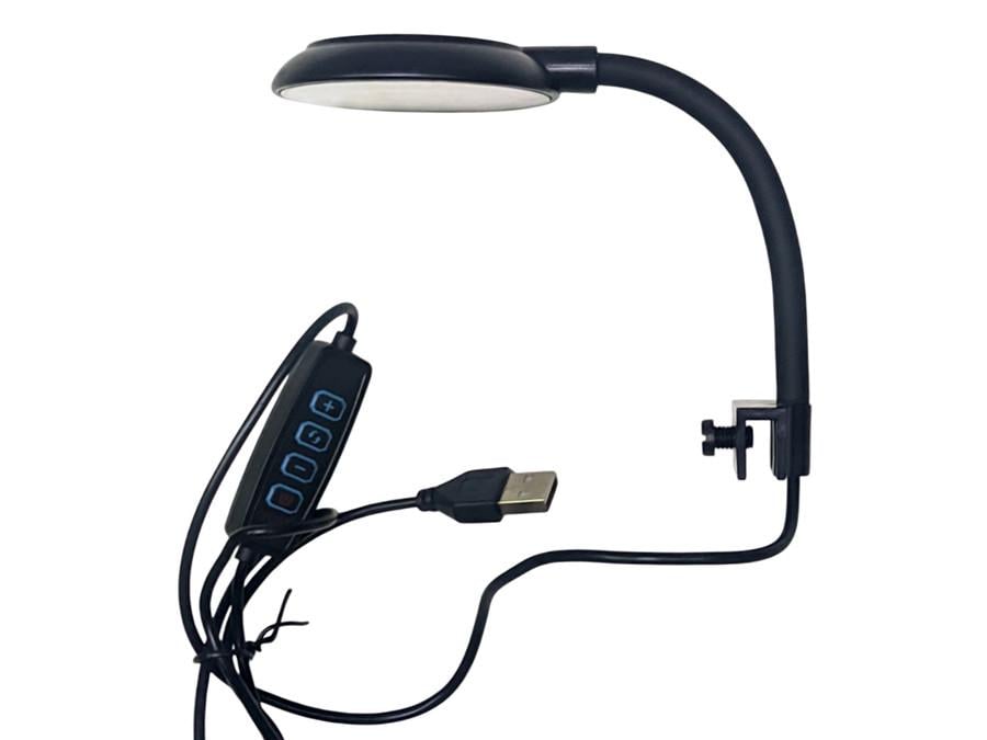 Светильник для аквариума светодиодный Гибкий AQUA-TECH Flexible Full LED 7W Черный (YC-P002LB)