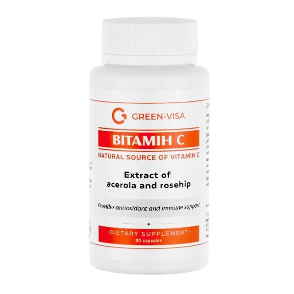 Витамин C Green Visa Витамин C 90 капс. (000027745) Витамин C Green Visa Витамин C 90 капс. (000027745)