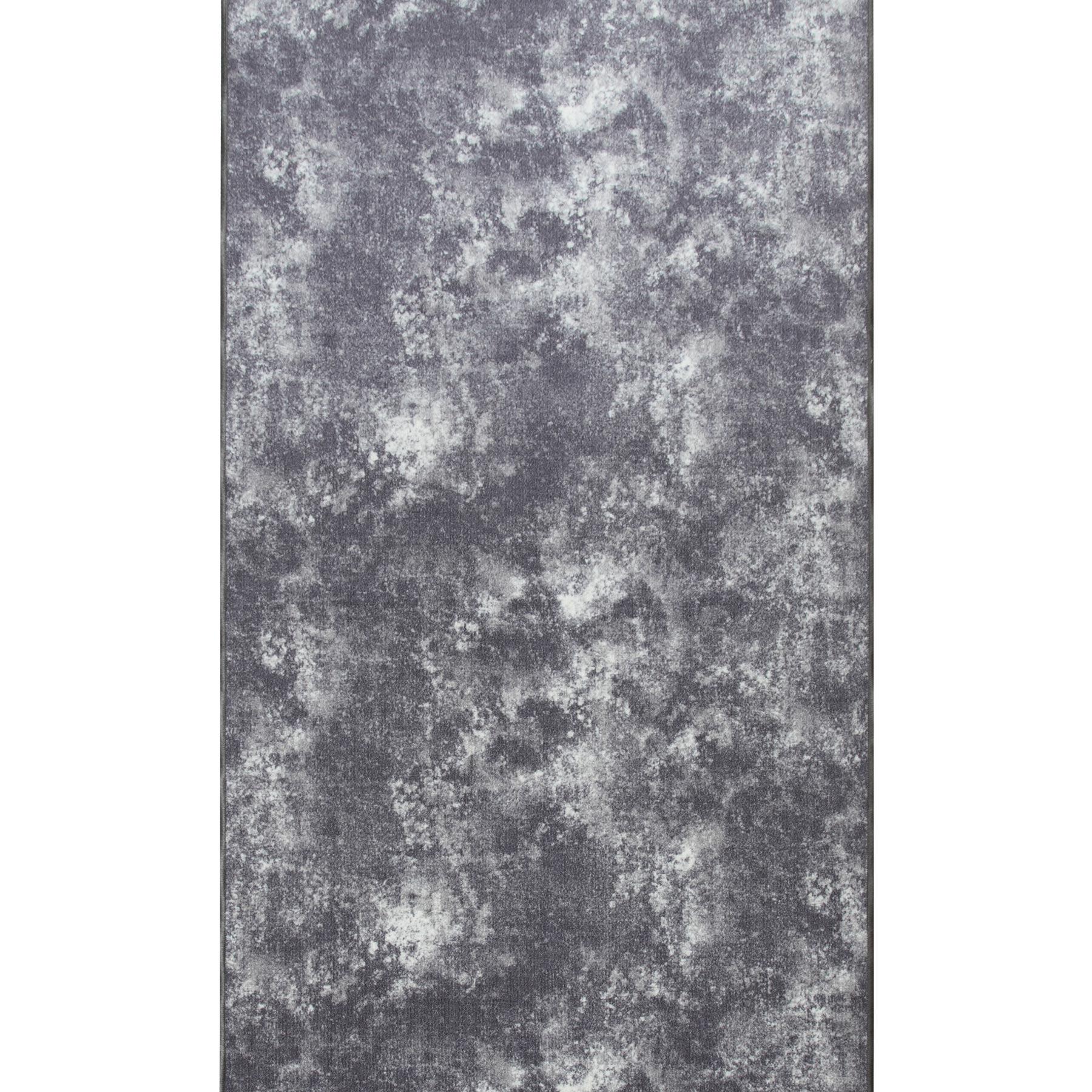 Ковер безворсовый на резиновой основе DAKARIA Ratio PrintGel Run 1023vl41-p4 0,8x2 м Серый (00-00015283)