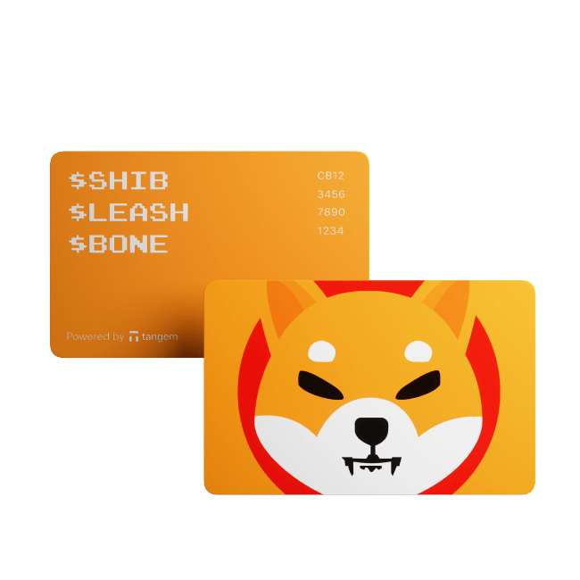 Криптогаманець мультивалютний Tangem Wallet 1.0 Shiba Inu на 3 картки (TG128X3-S) - фото 2