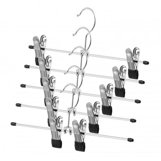 Набір вішалок Ardesto ARHC2805BC з прищіпками для штанів 30 см 5 шт. (2565154540)