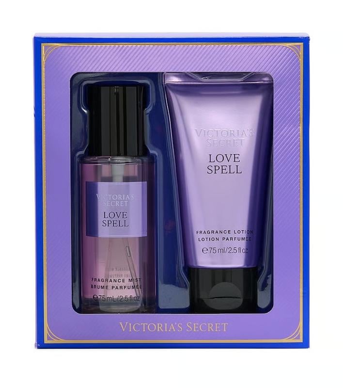 Подарочный набор victoria’s secret love spell duo спрей и лосьон (2817057402)