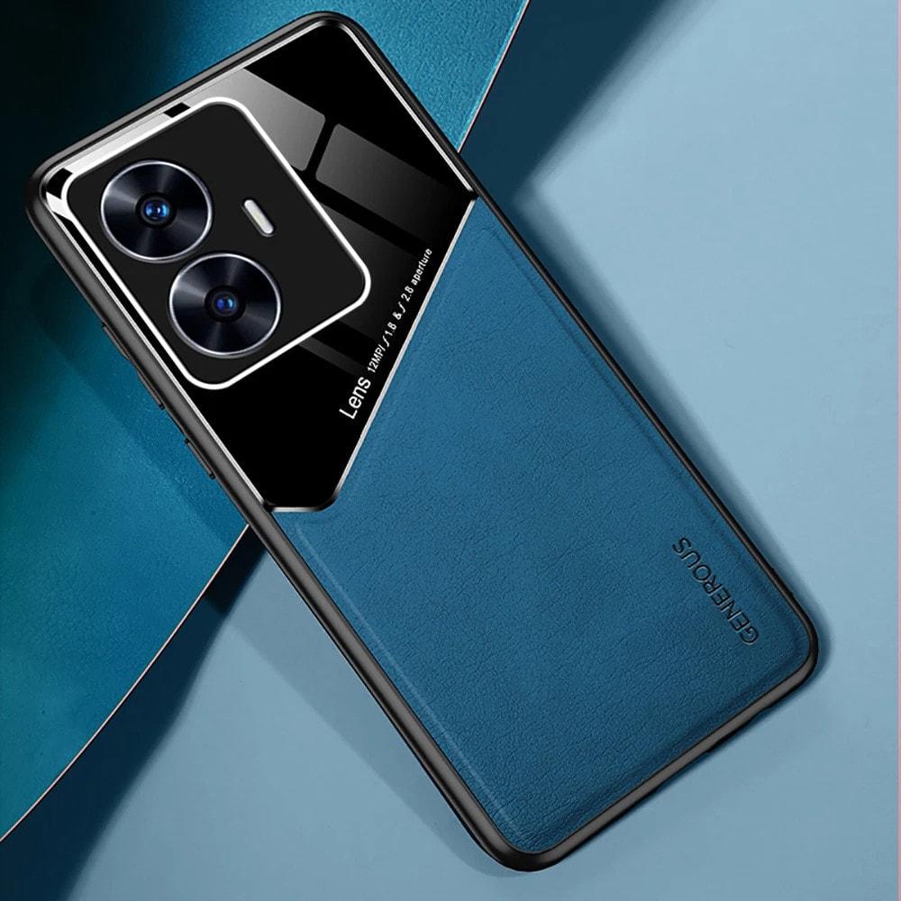 Комбинированный чехол Generous Realme C55 Blue (36187-28)