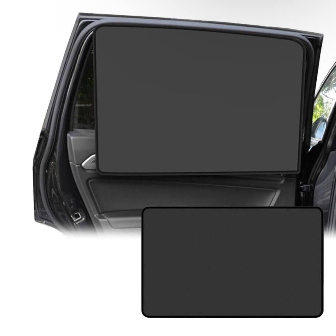 Шторка на магнітах сонцезахисна Bodasan 1 шт. Чорний (WT48) - фото 10