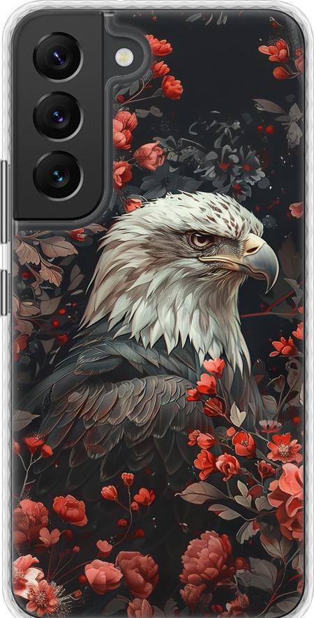Чехол на Samsung Galaxy S22 Цветочный страж (6102pc-2494-42517)