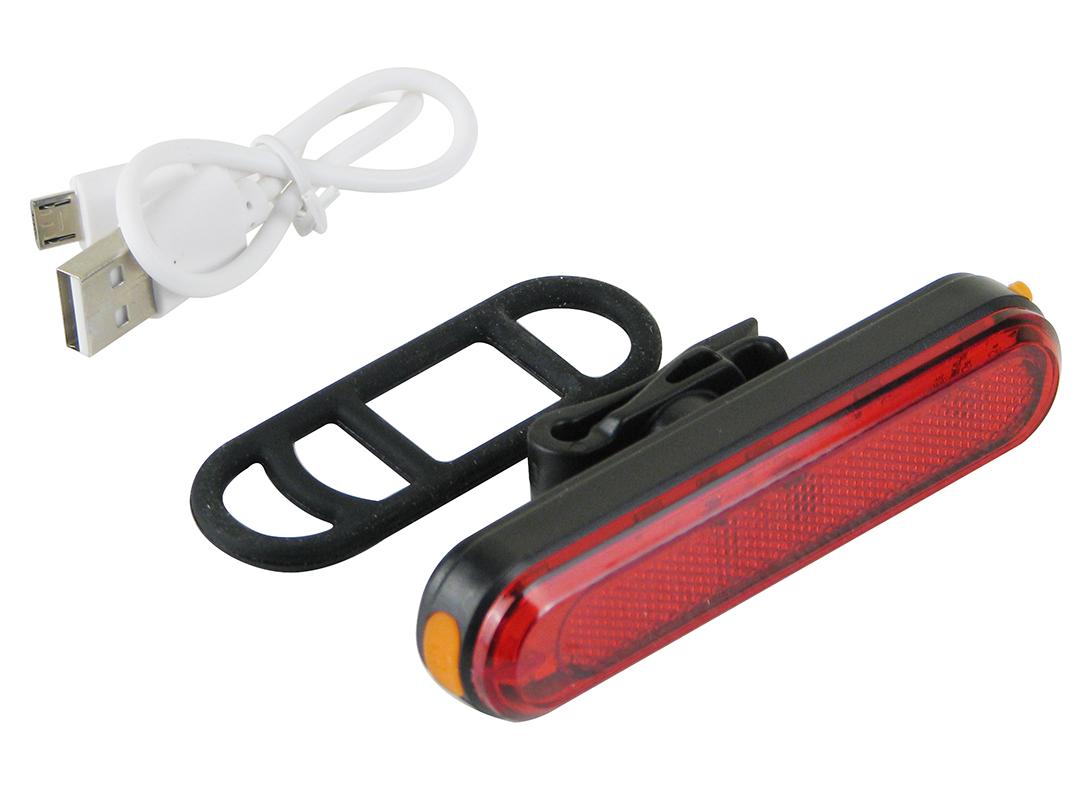 Фара задняя велосипедная с зарядкой от USB DMFL-532 - фото 4 Фара задняя велосипедная с зарядкой от USB DMFL-532 - фото 4