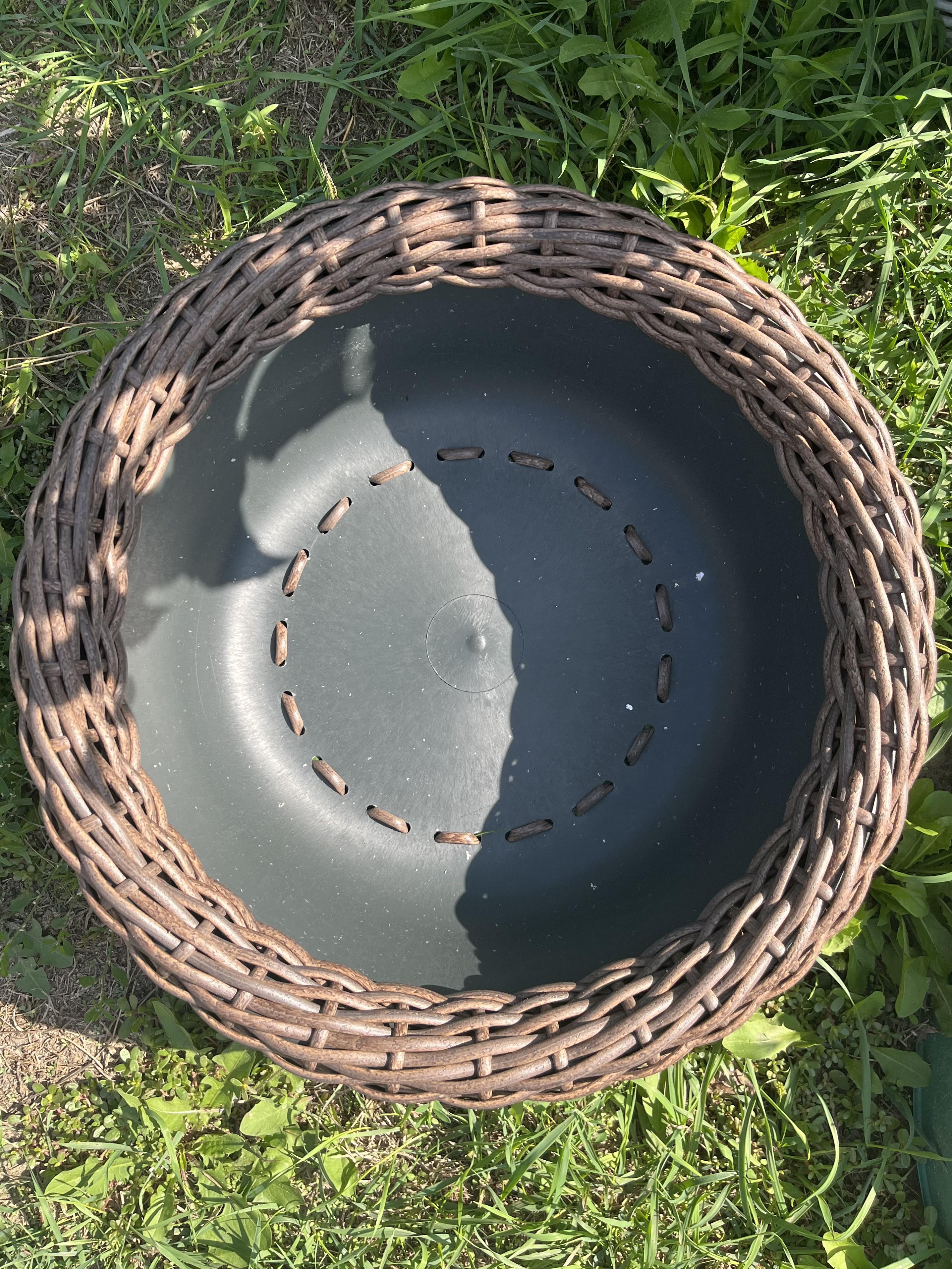 Кашпо-плошка для цветов из искусственного ротанга 12,5 л Фундук (28833619) - фото 3 Кашпо-плошка для цветов из искусственного ротанга 12,5 л Фундук (28833619) - фото 3