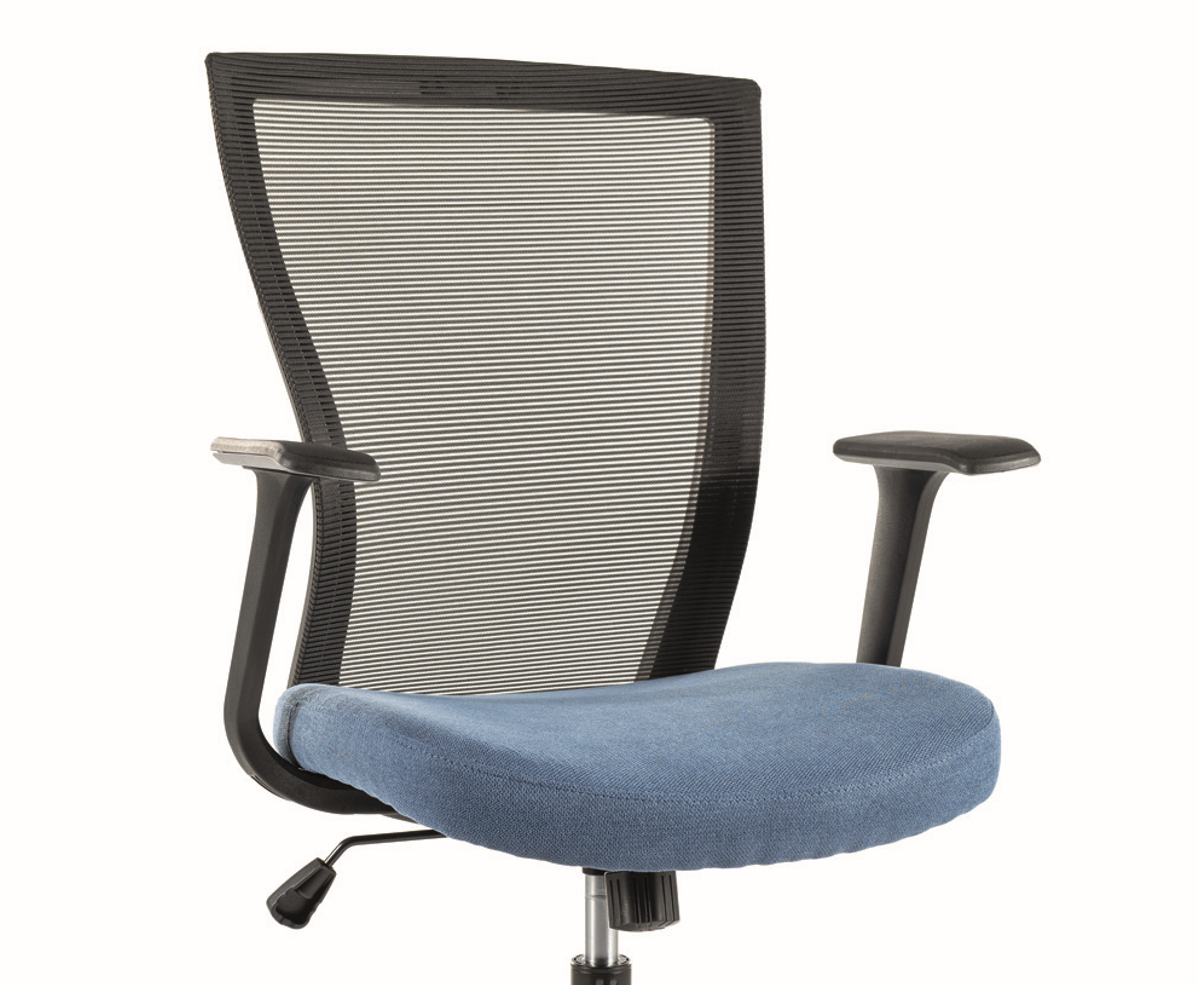 Кресло компьютерное Signal Q-328 Черный/Синий (OBRQ328CN) - фото 2 Кресло компьютерное Signal Q-328 Черный/Синий (OBRQ328CN) - фото 2