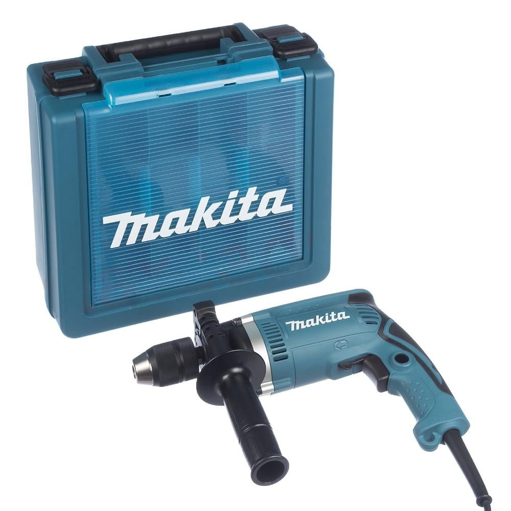 Дрель ударная Makita HP1631K (710Вт, 13мм) + кейс (4311)