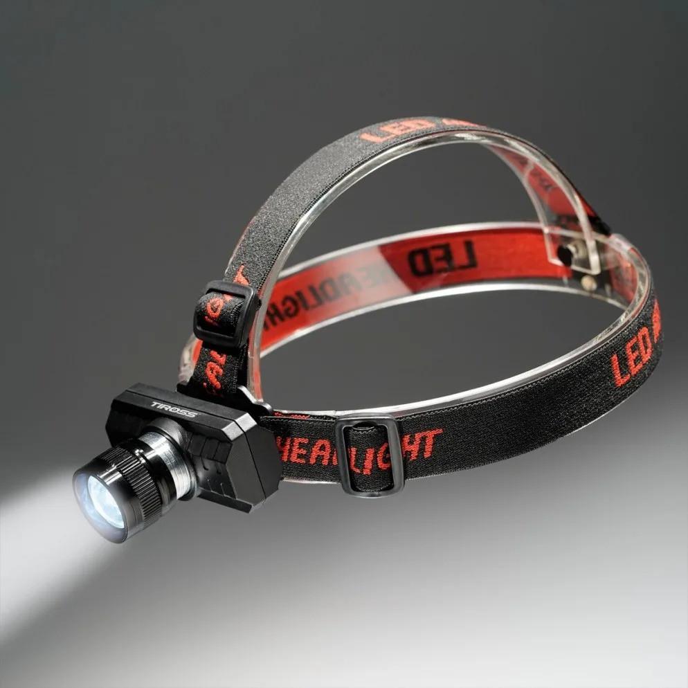 Фонарь налобный аккумуляторный Tiross TS-1961 (iz15950)