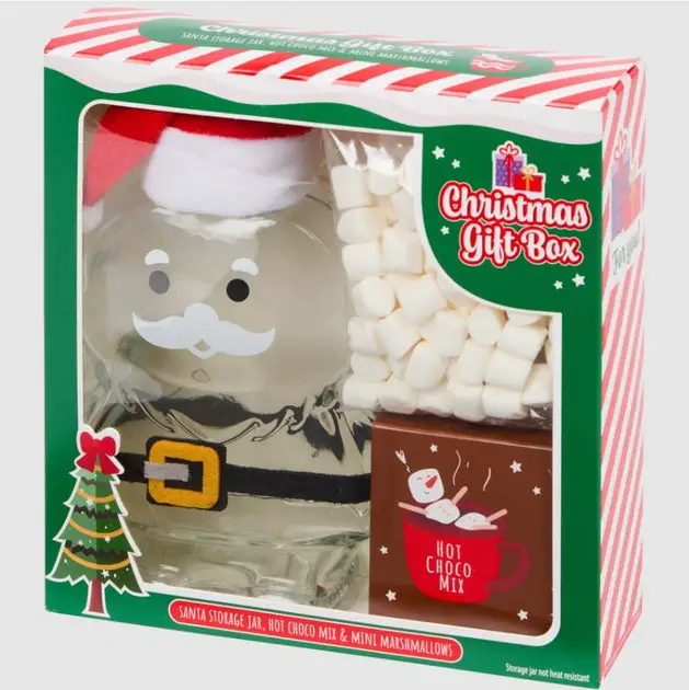 Набор подарочных рождественских Christmas gift box для горячего шоколада с маршмелой