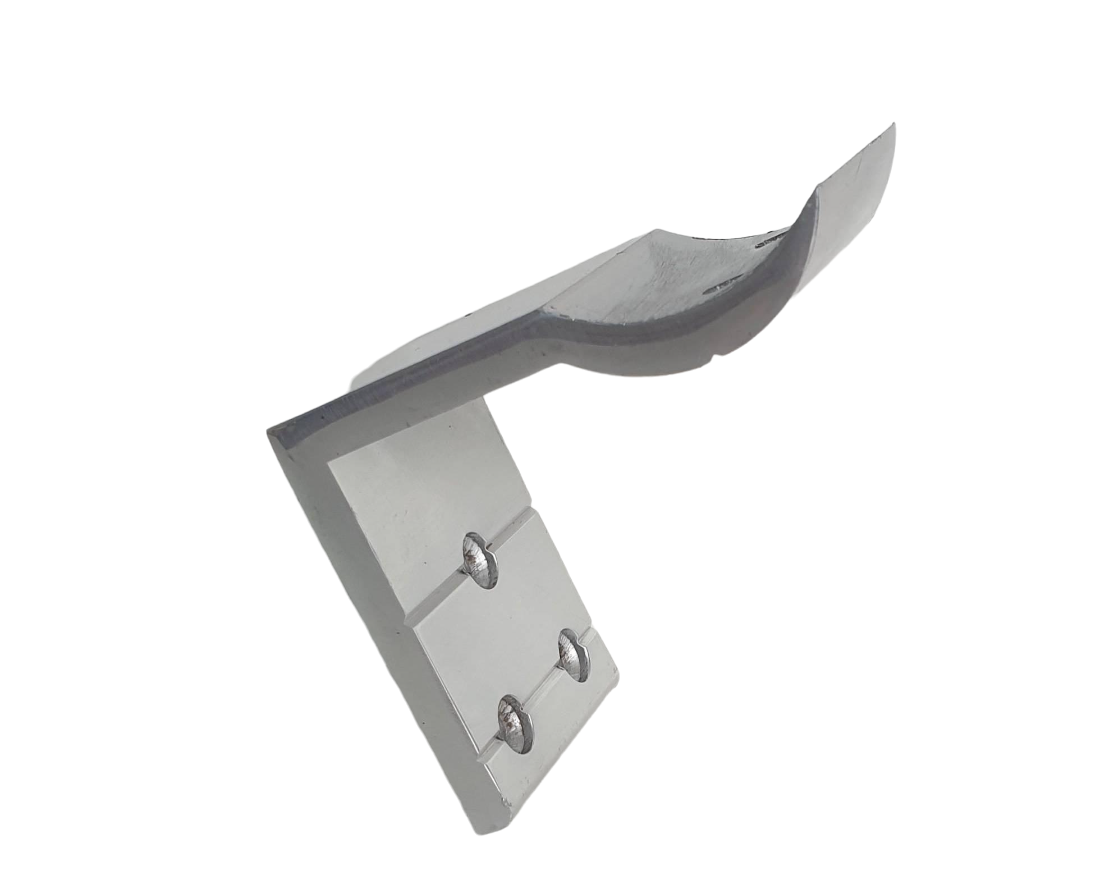 Кріплення настінне L-подібне для алюмінієвих перил Ø 50 Сріблястий