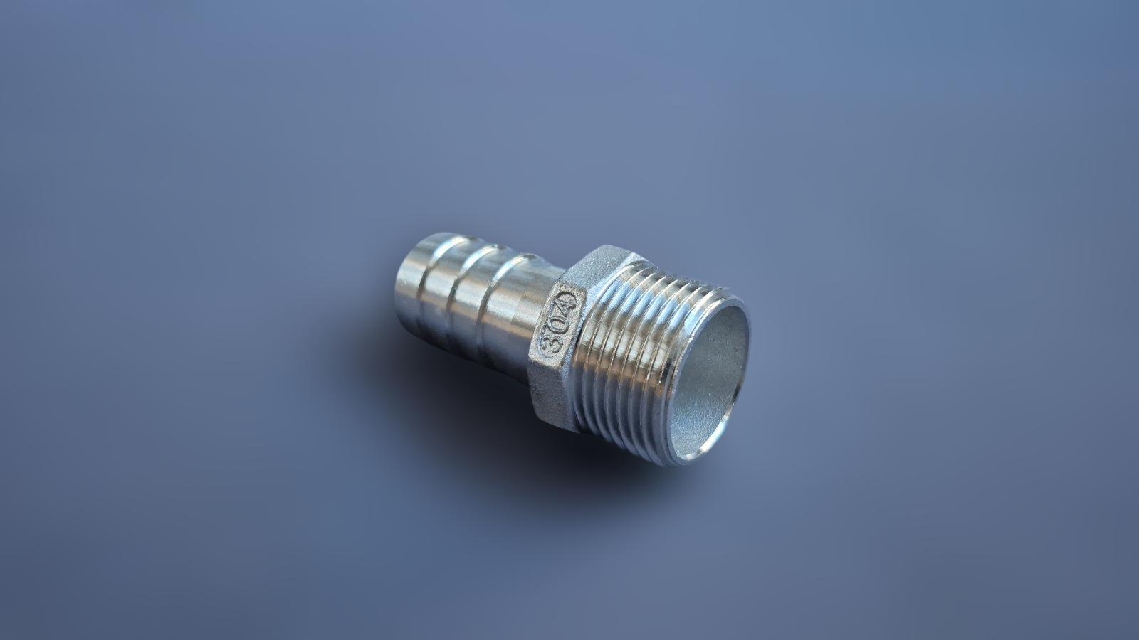 Штуцер шланговый резьбовой DN25 AISI304 BSPP елка н/ж сталь ЗР 25 мм 1" (29203186) - фото 10 Штуцер шланговый резьбовой DN25 AISI304 BSPP елка н/ж сталь ЗР 25 мм 1" (29203186) - фото 10