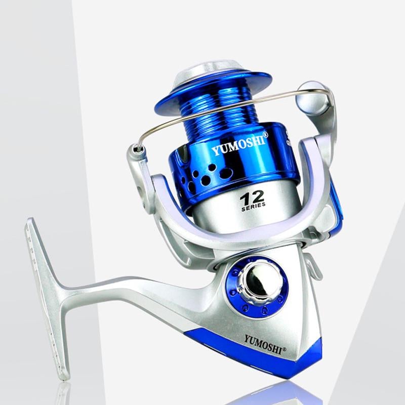 Катушка безынерционная Yumoshi SA 7000 Silver-Blue - фото 6 Катушка безынерционная Yumoshi SA 7000 Silver-Blue - фото 6