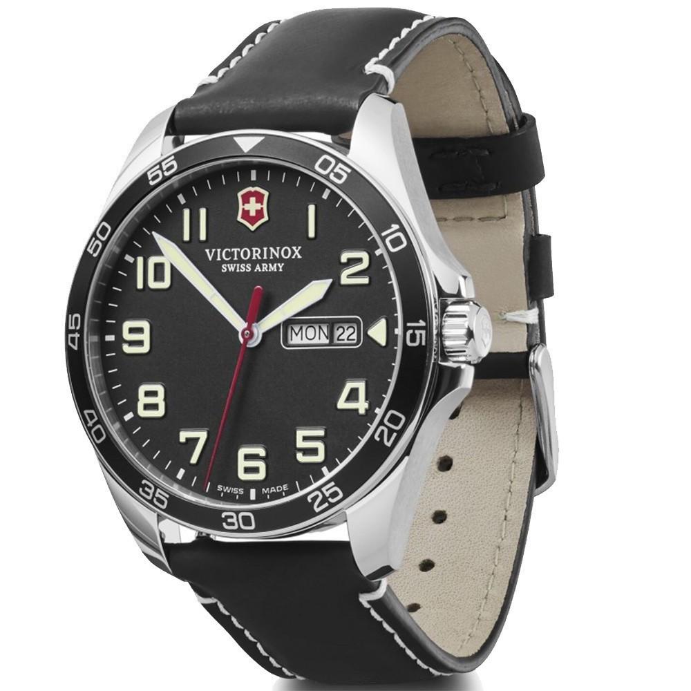 Наручний годинник чоловічий Victorinox Swiss Army Fieldforce кварцевий Silver (V241846) - фото 2 Наручний годинник чоловічий Victorinox Swiss Army Fieldforce кварцевий Silver (V241846) - фото 2