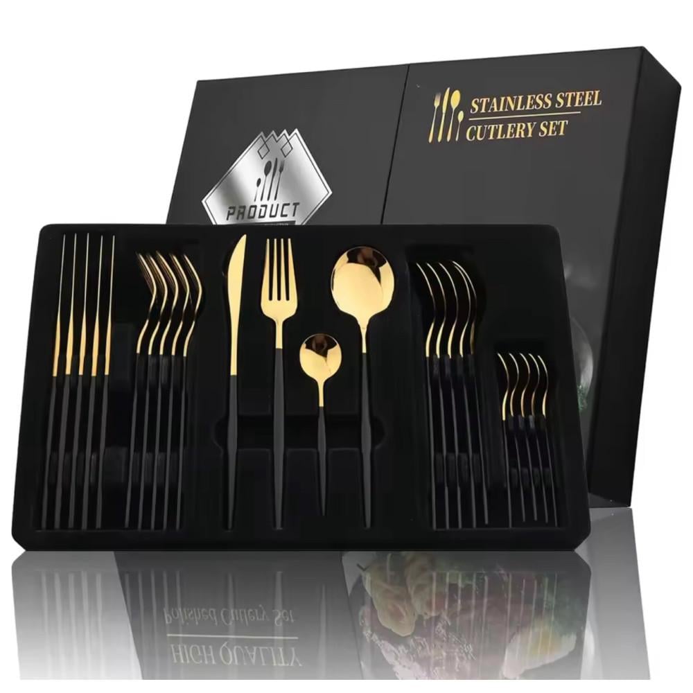 Набір столових приборів Knife and Fork AND 24 предмети (28431823) Набір столових приборів Knife and Fork AND 24 предмети (28431823)