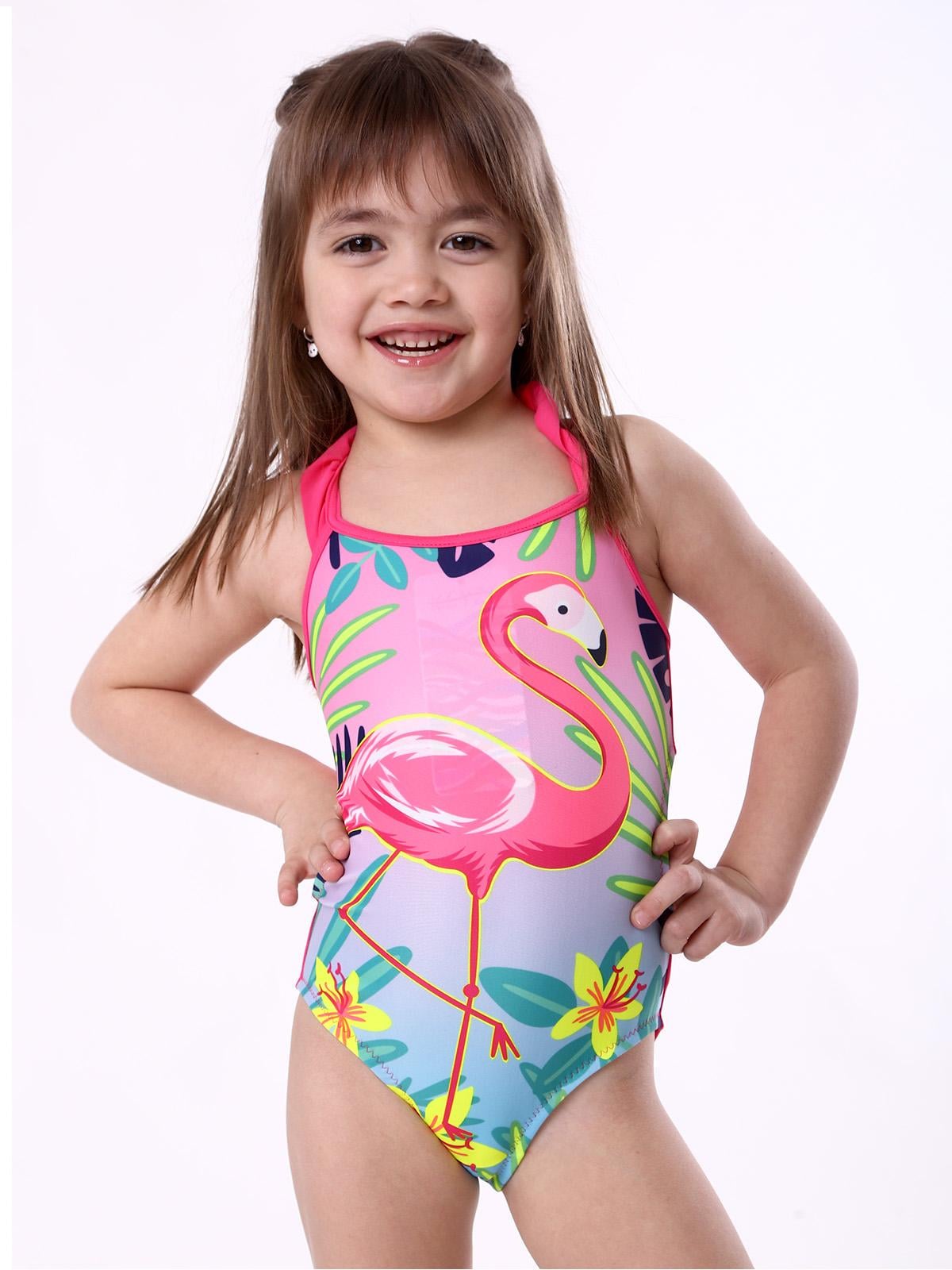 Купальник сплошной Keyzi 116 см Flamingo 21 small 1 psc рисунок Розовый