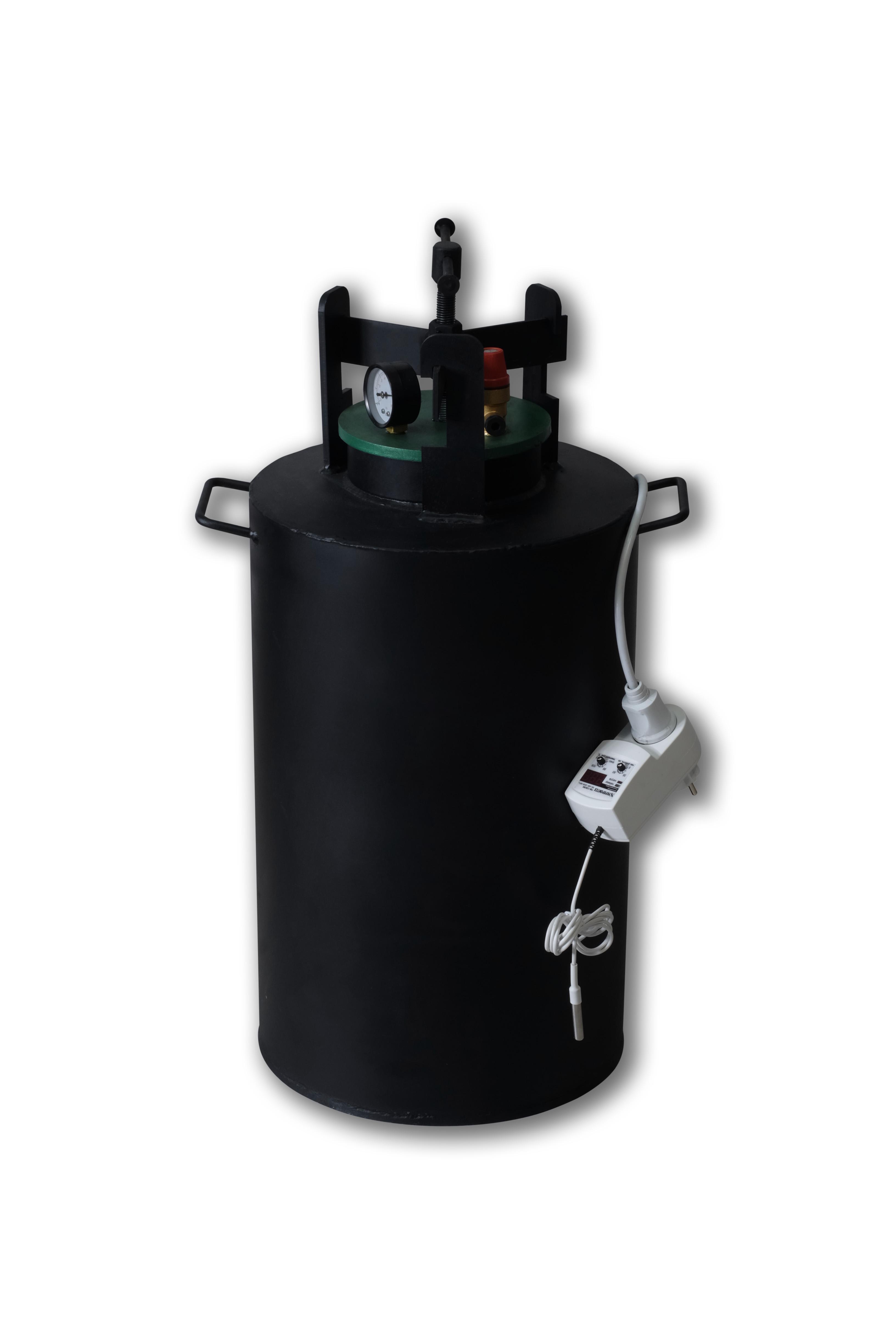 Автоклав для консервирования UTEHO электрический универсальный 30 л 24 банки/0,5 л (842665313)