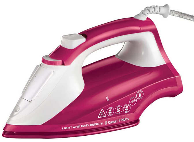 Утюг с подачей пара Russell Hobbs 26480-56 Light & Easy Brights Berry Iron (6840573)