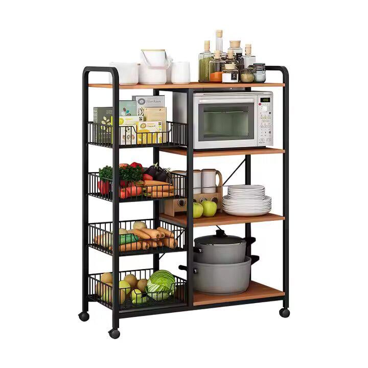 Етажерка на колесах Stenson M50286 80х30х103 см