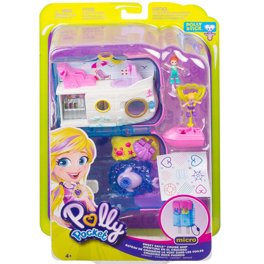 Игровой набор Polly Pocket Sweet Sails Cruise Ship Mattel GKJ49 (1280285672) - фото 3