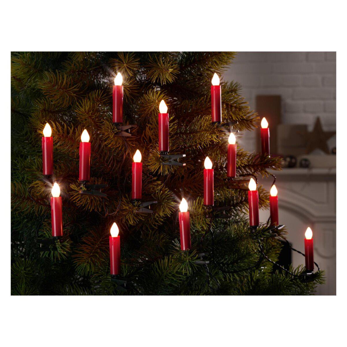 Гирлянда Livarno Home Свечи 20 LED с таймером на батарейках (P1-00315)