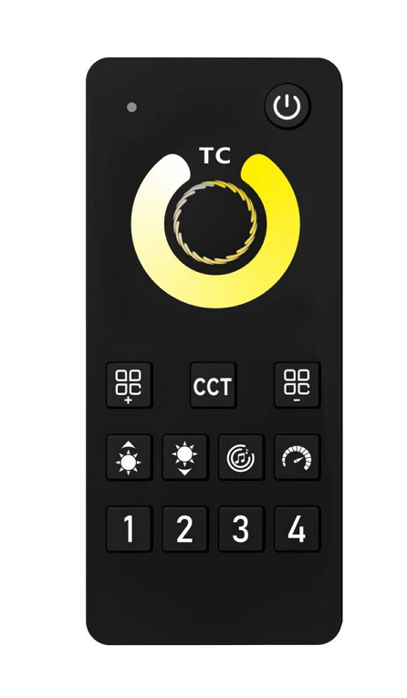 Пульт управления Prolum Series HomeLink 4-zone ССT Wi-Fi Tuya Черный (29014734)