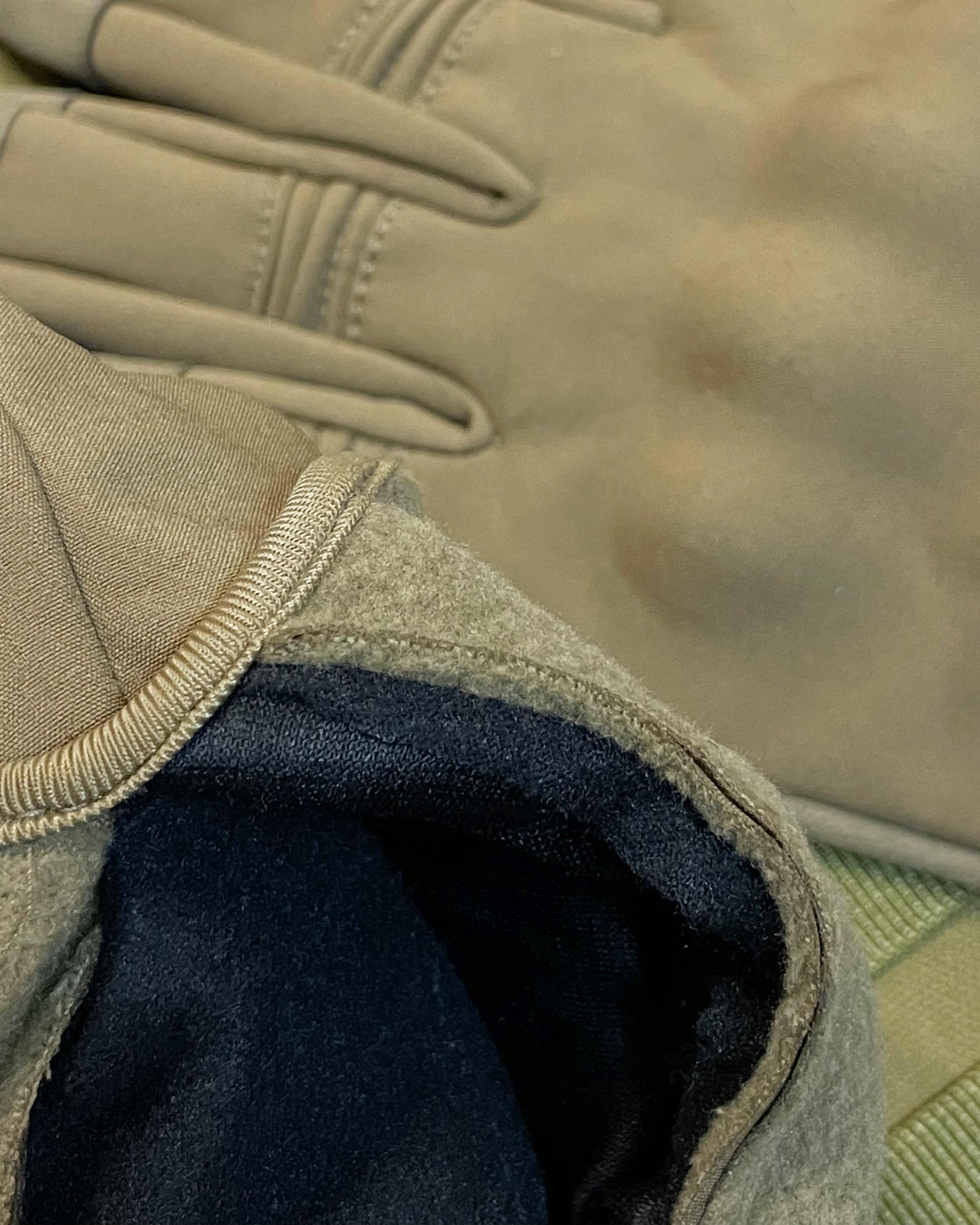 Перчатки военные мужские с защитной вставкой 2XL Койот (RUK-7.1.XXL) - фото 6 Перчатки военные мужские с защитной вставкой 2XL Койот (RUK-7.1.XXL) - фото 6