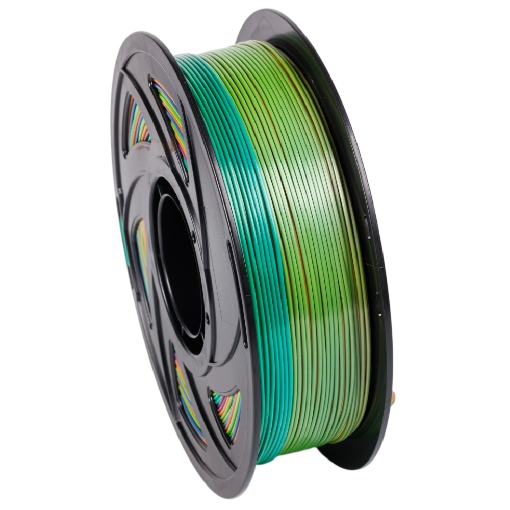 Пластик UA3D PLA Silk 1,75 мм 1 кг Радужные конфеты (UA3D422-Candy)
