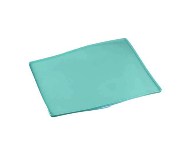 Коврик силиконовый Stenson MH-3308 37,5x30x1,8 см Бирюзовый (25173332) - фото 1