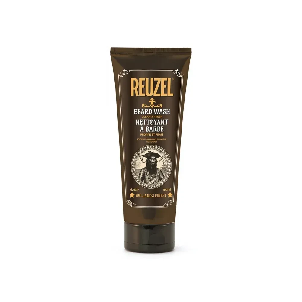 Шампунь для бороды Reuzel Clean & Fresh Beard Wash очистка увлажнения смягчение бороды 200 мл