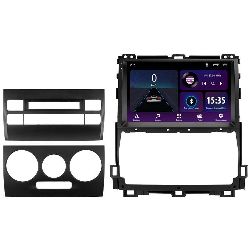 Магнітола штатна Sigma E9232 2/32 GB для Toyota Land Cruiser Prado 120 3 III 2002-2009 р. F3 9" (AR-83065) Магнітола штатна Sigma E9232 2/32 GB для Toyota Land Cruiser Prado 120 3 III 2002-2009 р. F3 9" (AR-83065)